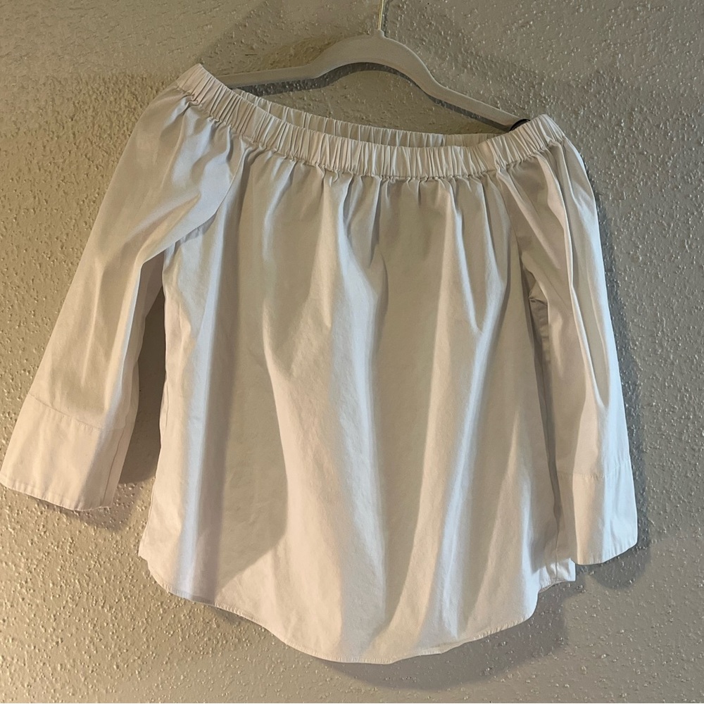 Zara Off Shoulder Blouse White (S)